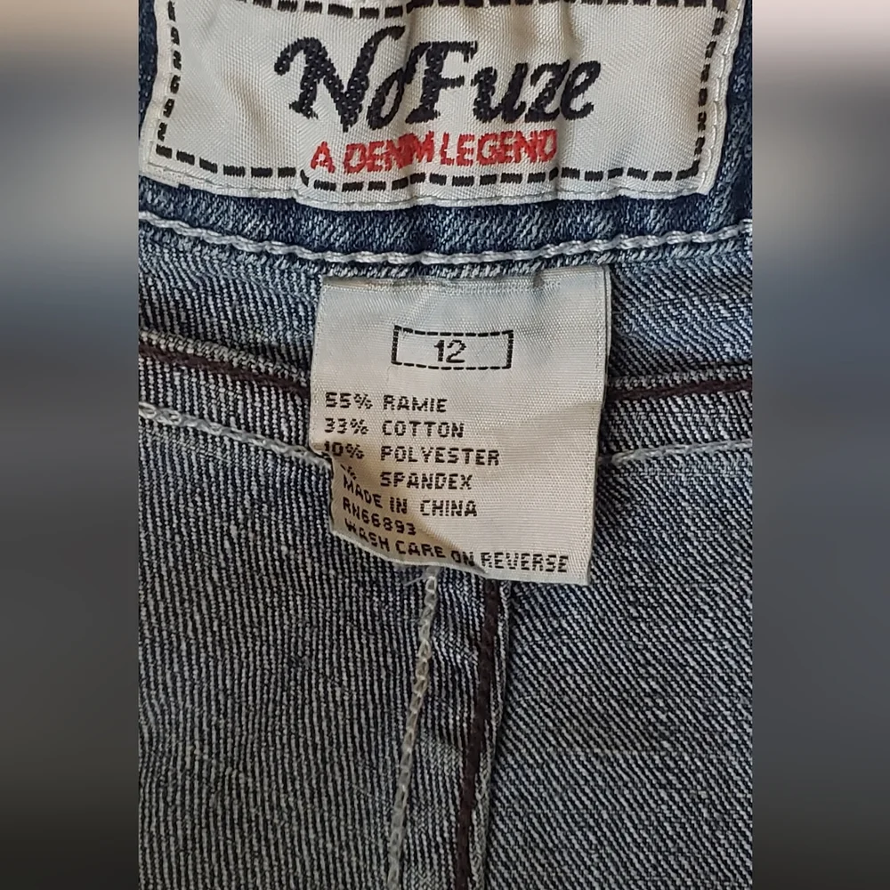 No Fuze‎ Denim Legend Girls Jeans Size 12